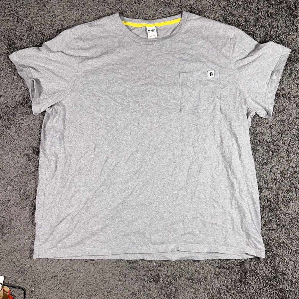 Fielder Bonobos Pocket T-Shirt Crew Neck Short Sleeve Casual Top‎ XXXL